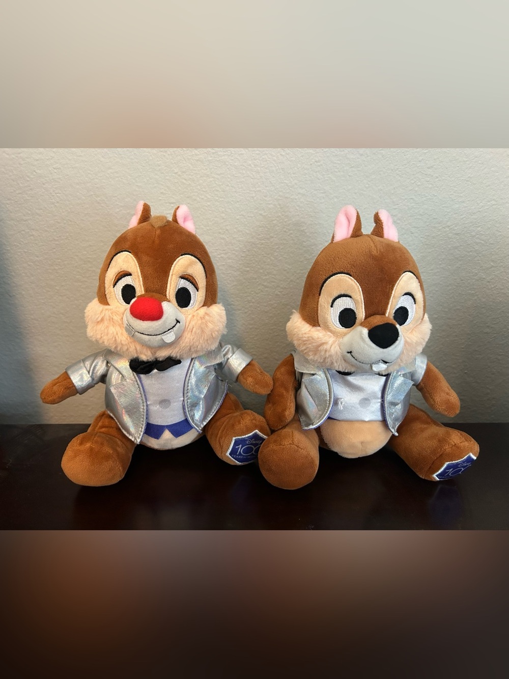 β¨πDisney Chip and Dale Plushies 100 anniversary β¨π